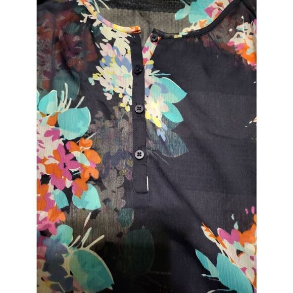 American Eagle Outfitters Blousan Top - Picture 2 of 6